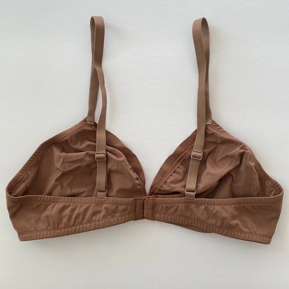 Cosabella Free Cut Micro Tall Triangle Bralette in Due - Picture 5 of 7